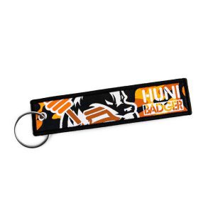 Huni Badger- Flight Tag Key Chain